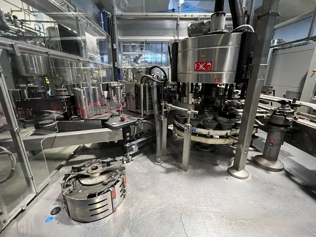 Krones Contiroll Étiqueteuse 18.000 b/h d'occasion — de construction : 2009