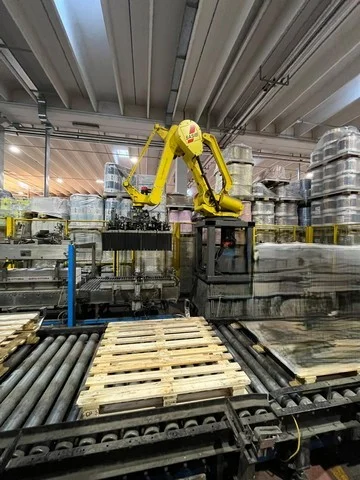 Robopac Fanuc Palettiseur M-410 d'occasion — 2000