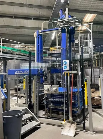 Dépalettiseur Bms 18.000 b/h Unipal 202 d'occasion — 2015