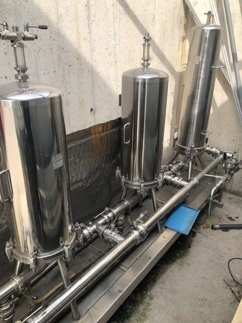 microfiltration 8.000 L/H microfiltration implant d'occasion — 1995.