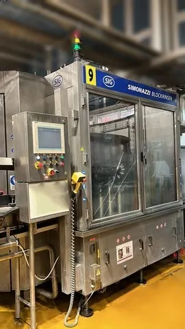 Rinceuse Sig Blockrinser 40.000 b/h d'occasion — 2003