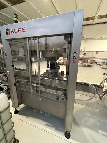 Kube Adhésive et Froid colle Étiqueteuse Rotative Étiqueteuse d'occasion — 2016